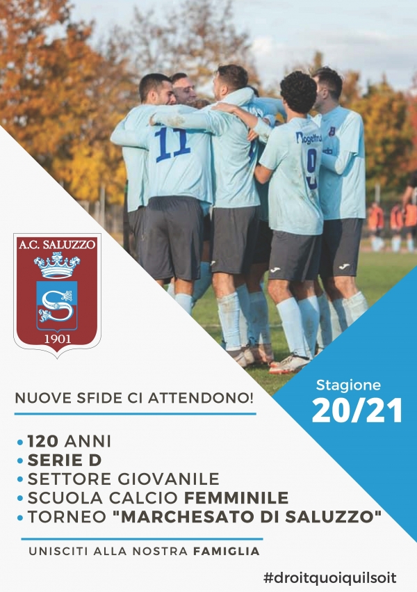 Brochure del Saluzzo Calcio